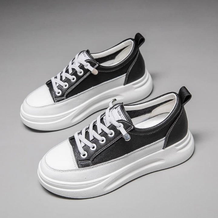 Dame Sneakers med støddæmpende sål og slidstærke overmaterialer Stilla