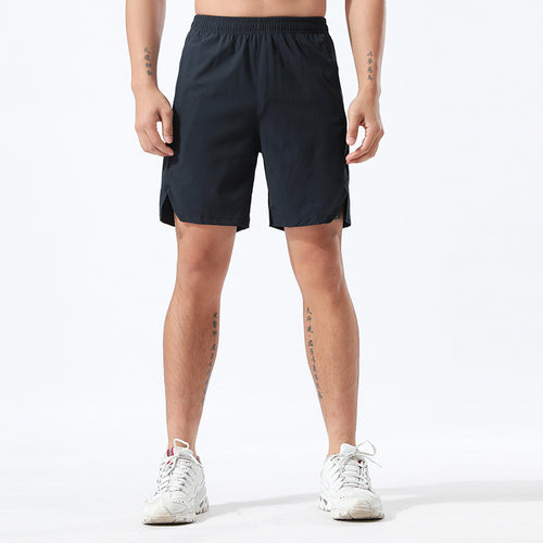 Herrer Sport shorts med sidelufteåbninger og elastisk talje Stilla