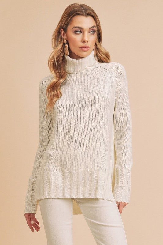 Stilla | Varm Pullover Med Finstrik