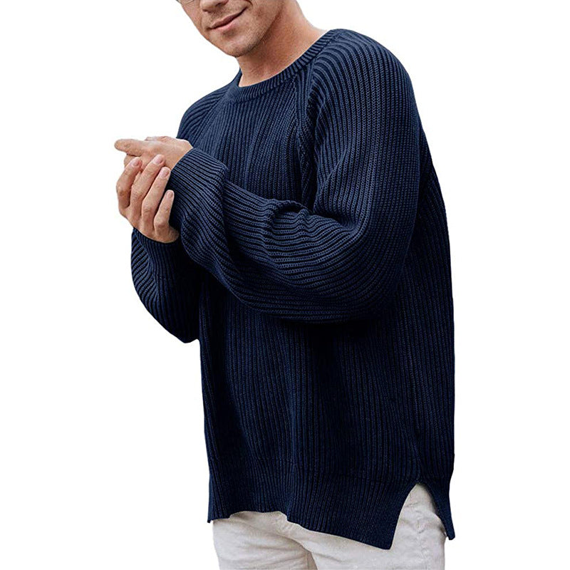 Herrer Groft strikket sweater Stilla