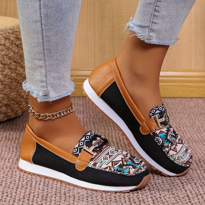 Stilla | Dame Slip on Mokasiner Britisk Stil