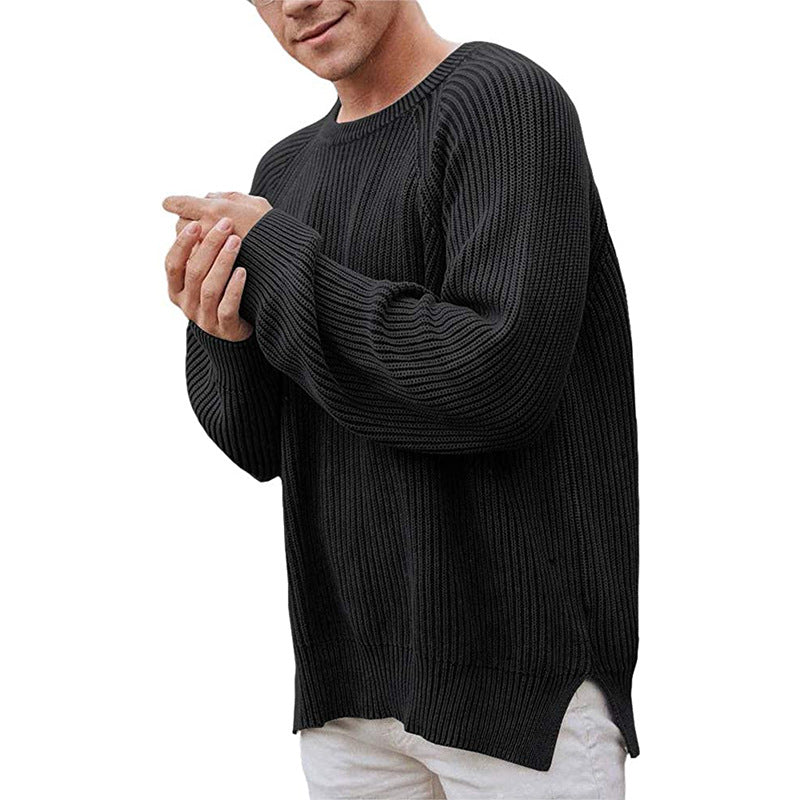 Herrer Groft strikket sweater Stilla
