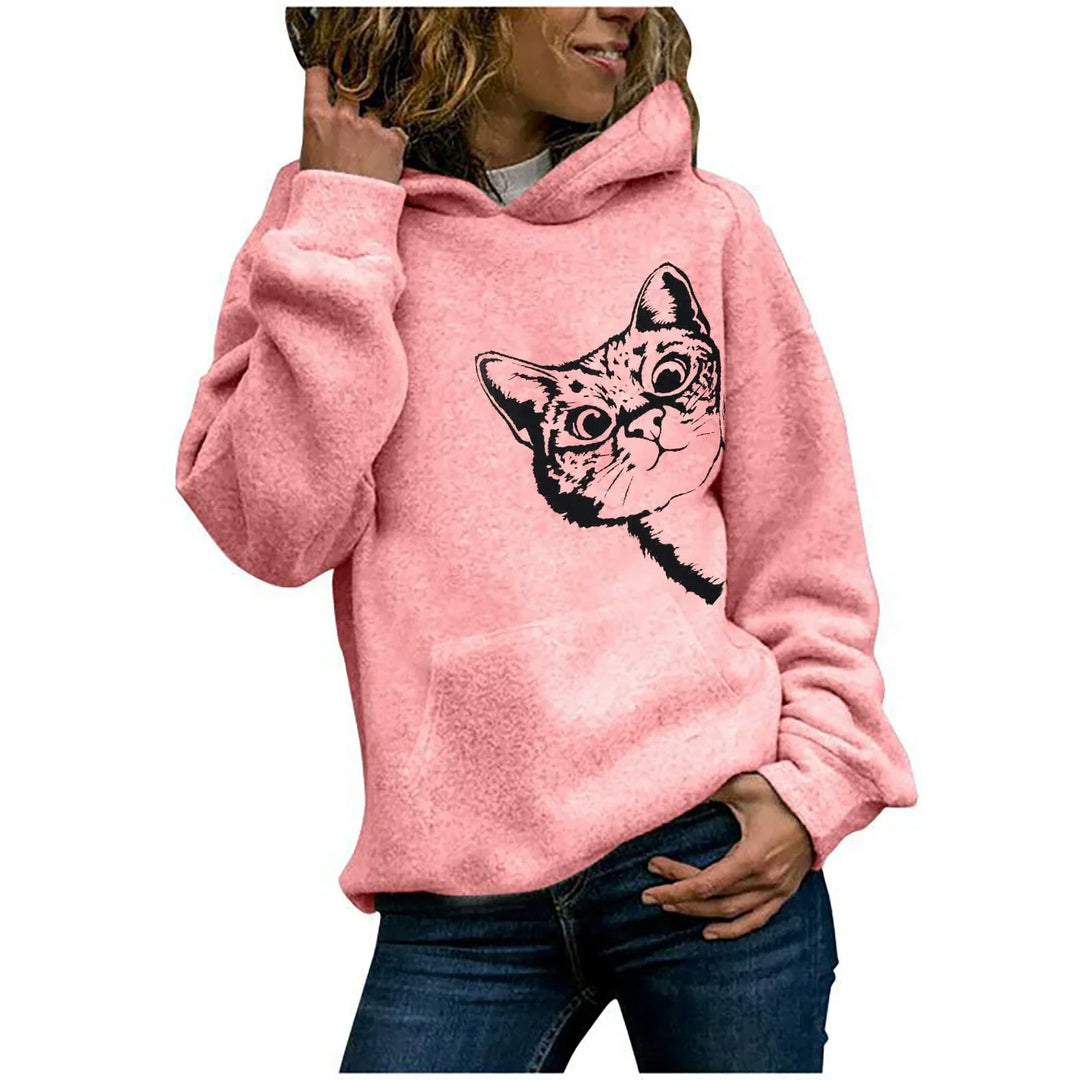 Stilla | Hoodie i overdimensioneret fit til behagelig stil