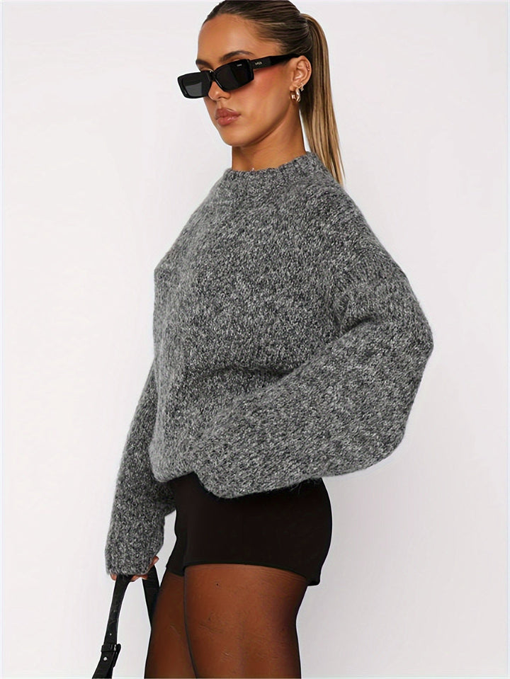Stilla | Smart sweater med skulderfri ærmer