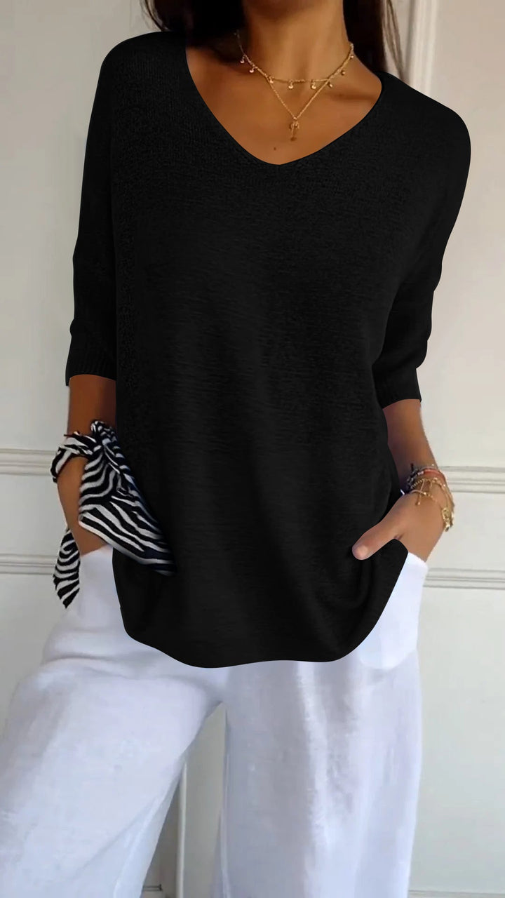 Stilla | Top Loose V-hals Top