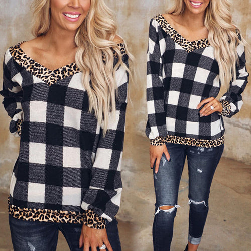 Dame Casual Sweatshirt med moderigtigt snit og dyrekrave Stilla