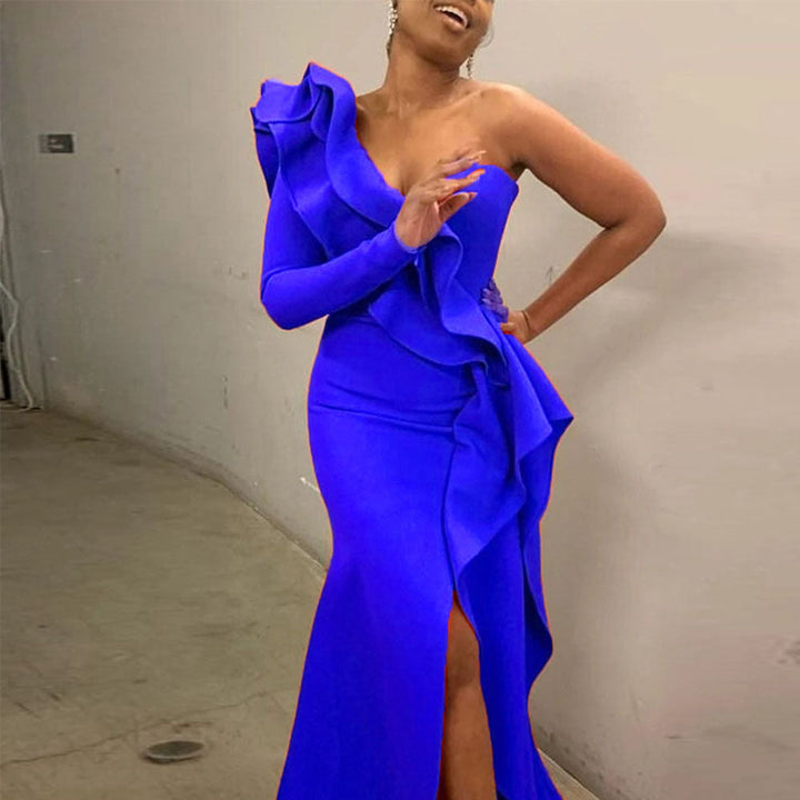 Stilla | Elegant Asymmetrisk Gown Kjole