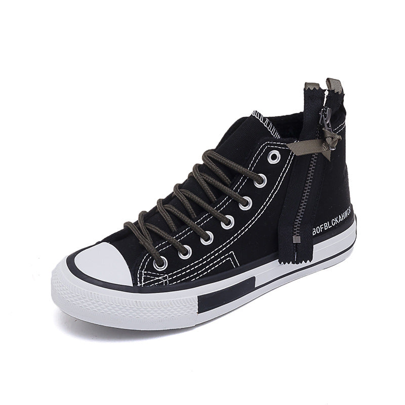 Dame Høje Sneakers i urban stil med sidelås Stilla