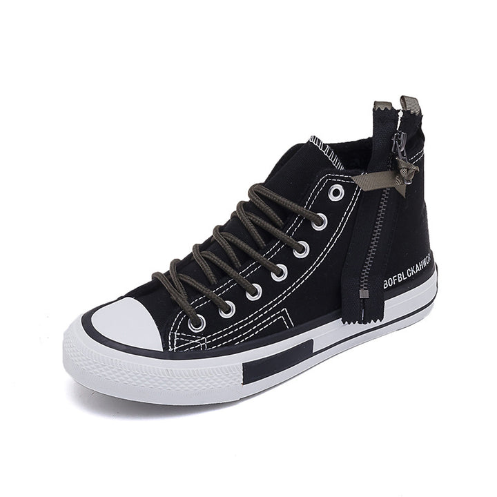 Dame Høje Sneakers i urban stil med sidelås Stilla