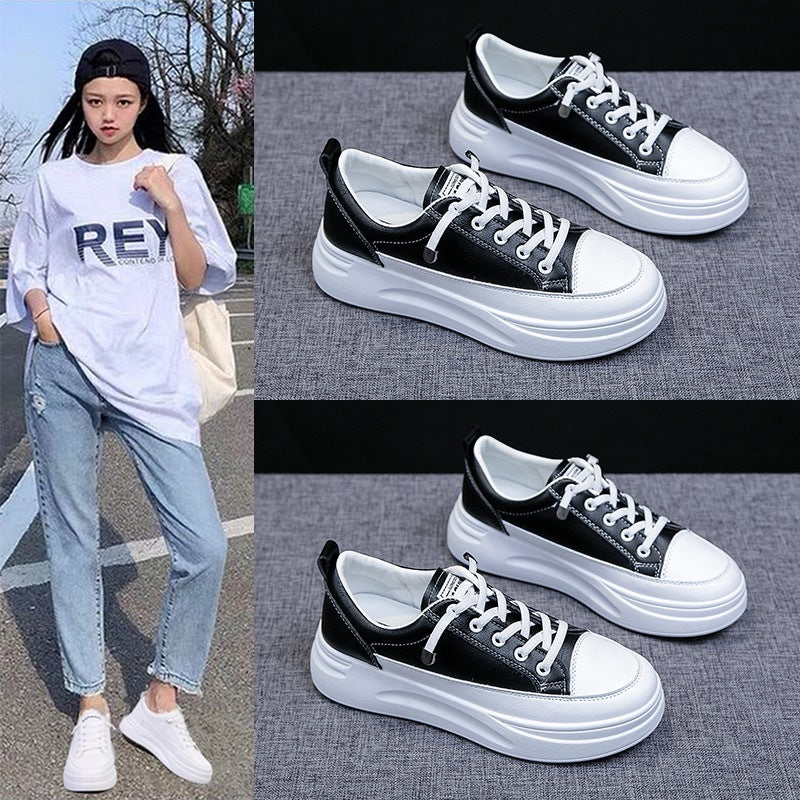 Dame Plattform Sneakers med behageligt fodseng og moderne design Stilla