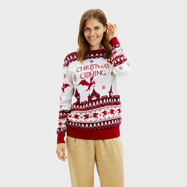 Stilla | Julemanden kommer julesweater kvinder