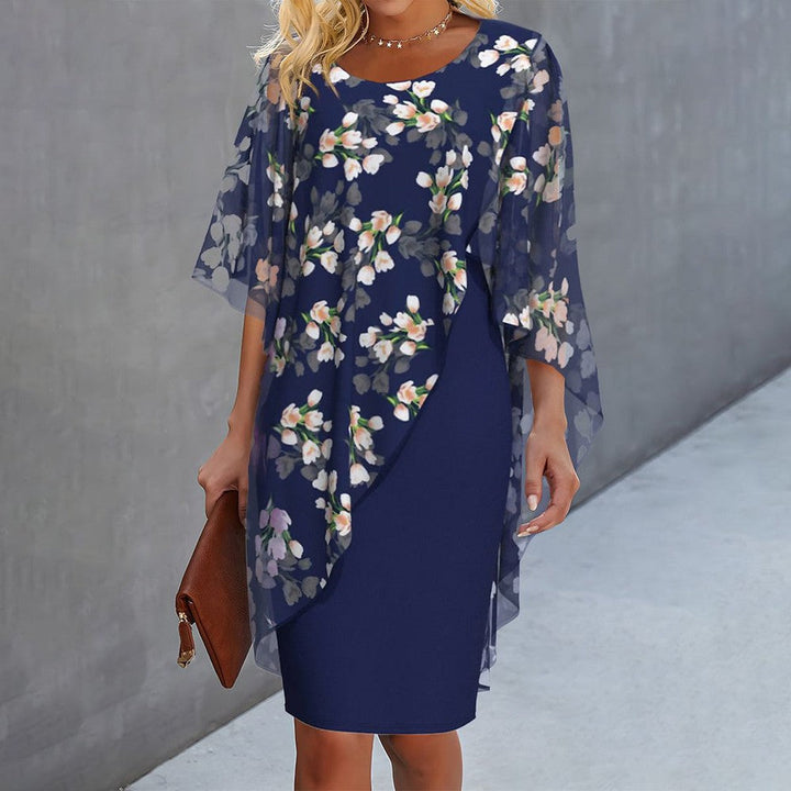 Stilla | Printet Elegante Kjole