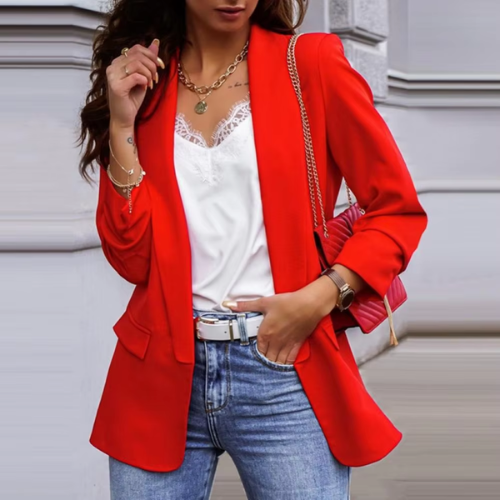 Stilla | Moderigtig Dame Blazer Med Lange Ærmer
