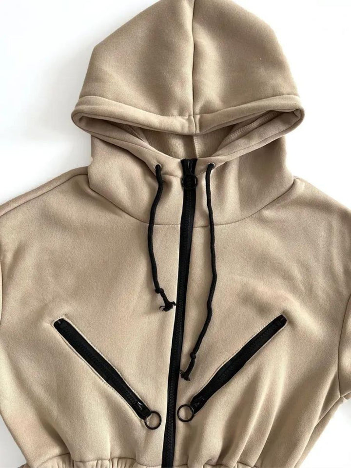 Stilla | Hoodie med hætte og snøre