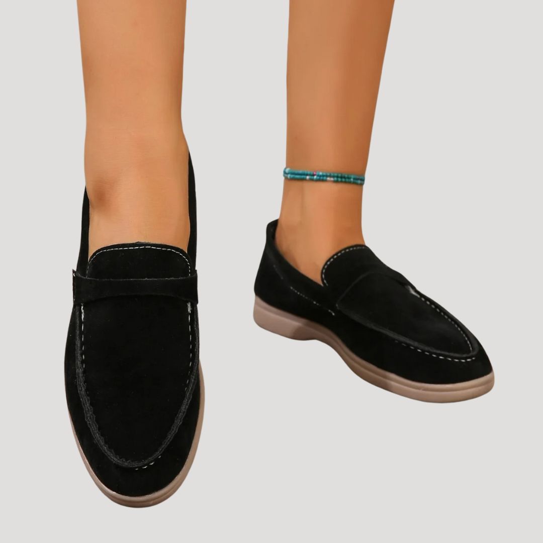 Stilla | Kvinder Suede Afslappet Loafer Sko