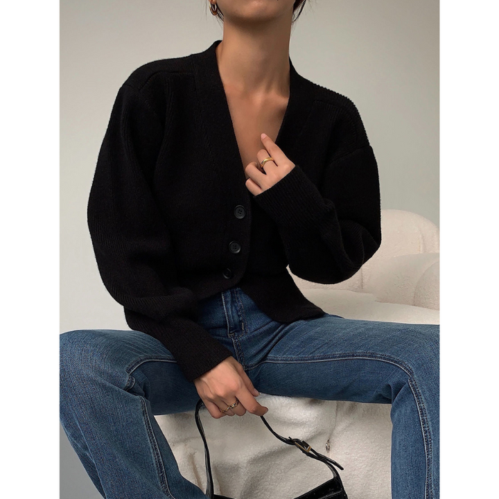 Stilla | Dame V-udskæring Cardigan