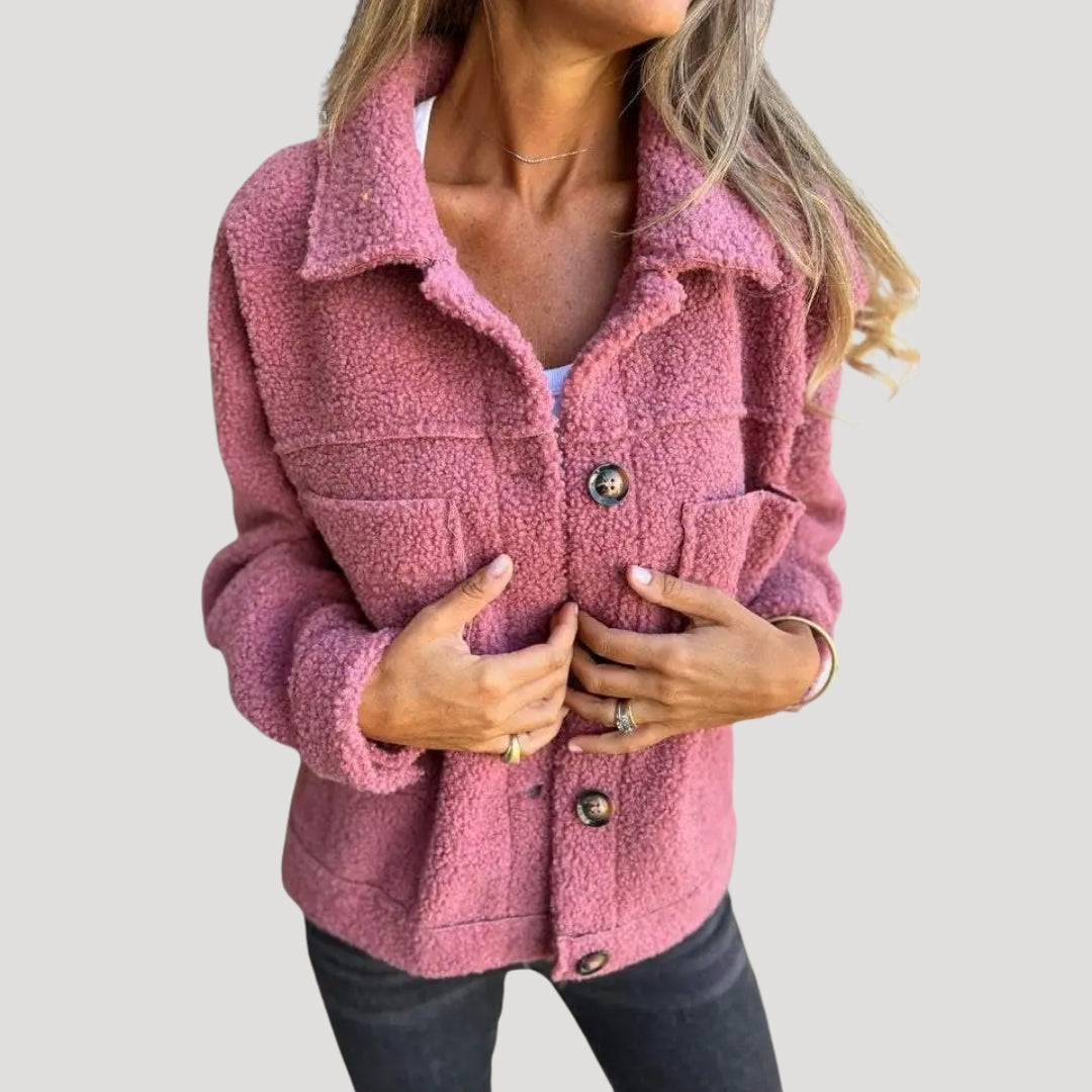 Stilla | Kvinder Hyggelig Teddy Shacket