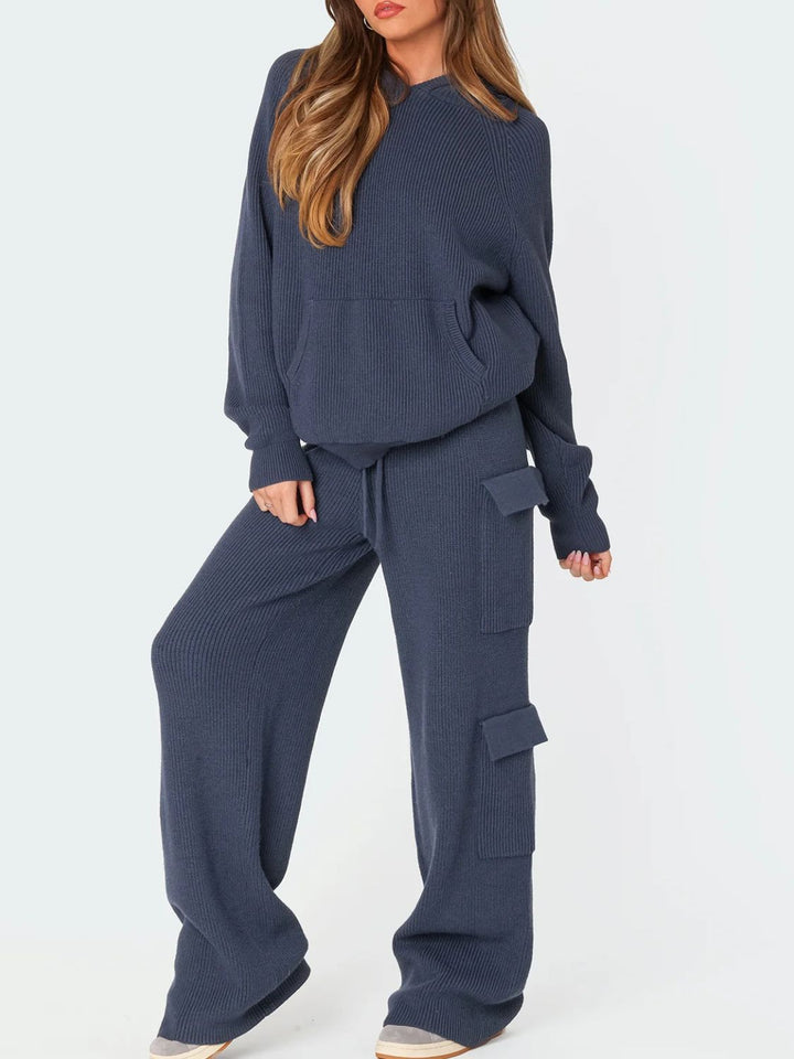 Stilla | Hættetrøje og langærmet bukser outfit