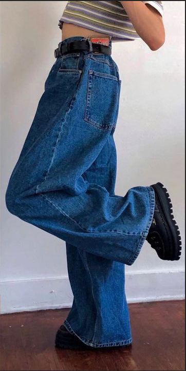 Dame Løst skåret Jeans i afslappet stil Stilla