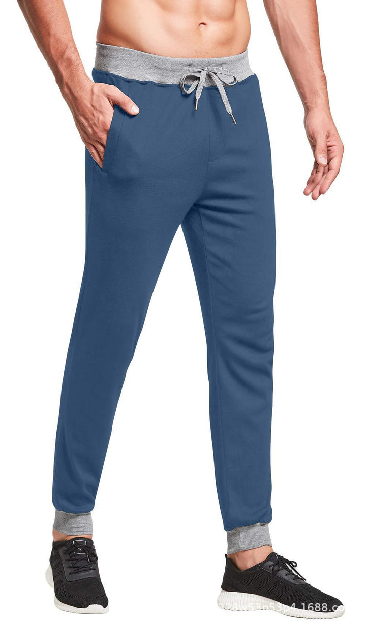 Herrer Sporty Sweatpants med elastisk talje og sidelommer Stilla