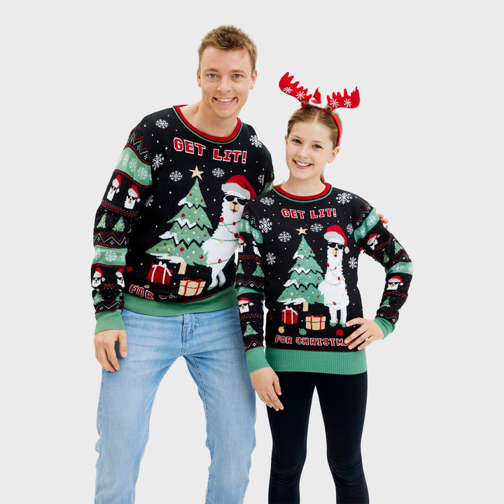 Stilla | Get Lit Llama Jul Jul Sweatshirt Kvinder
