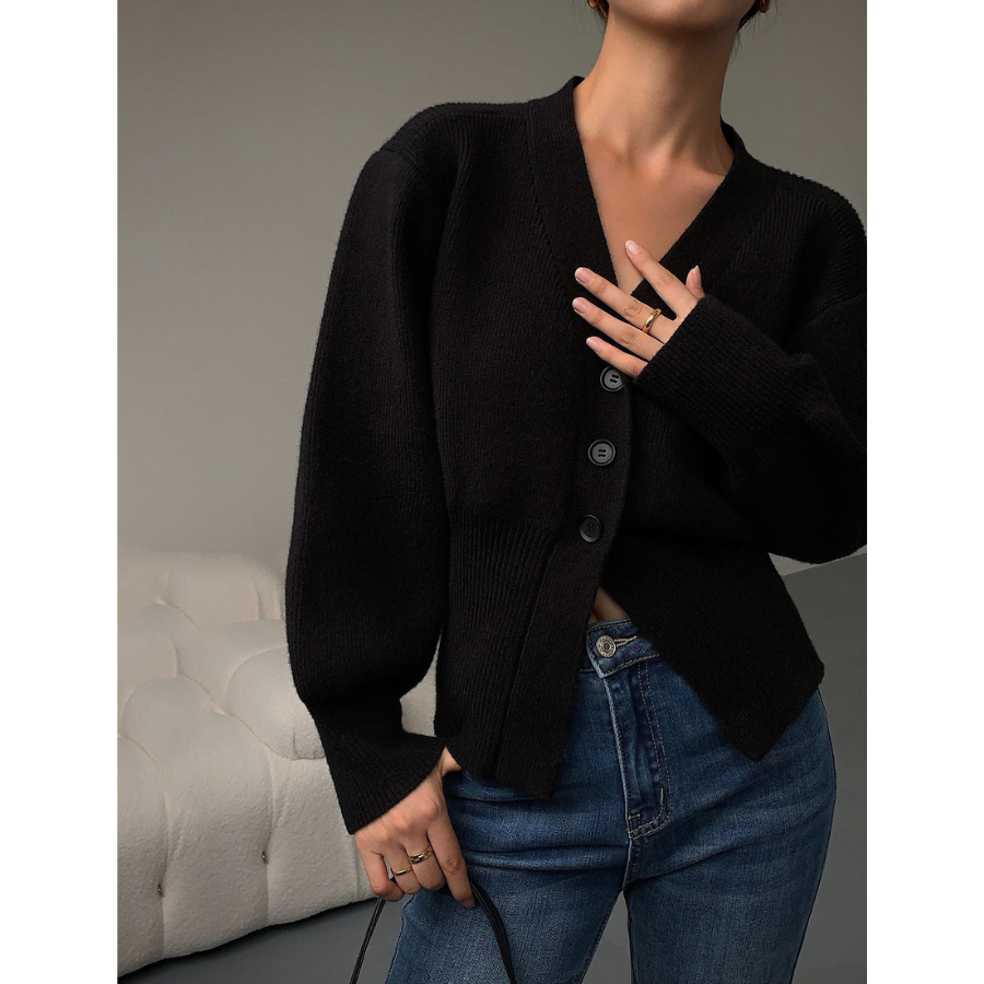 Stilla | Dame V-udskæring Cardigan