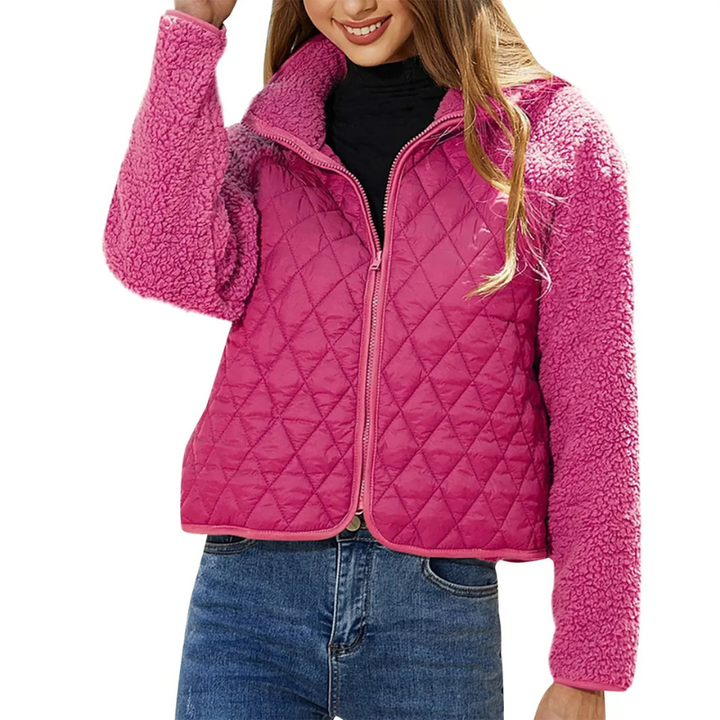 Stilla | Gep quilted jakke - Kort & Stehkragen