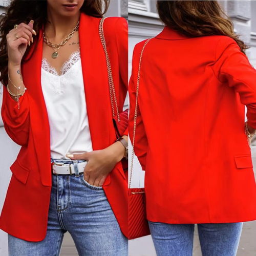 Stilla | Moderigtig Dame Blazer Med Lange Ærmer
