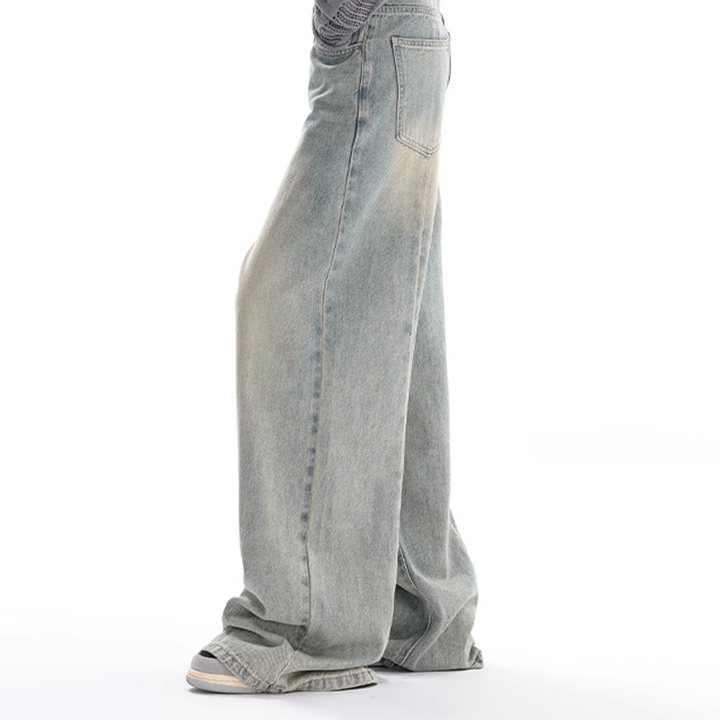 Stilla | Retro Vaskede Løse Jeans