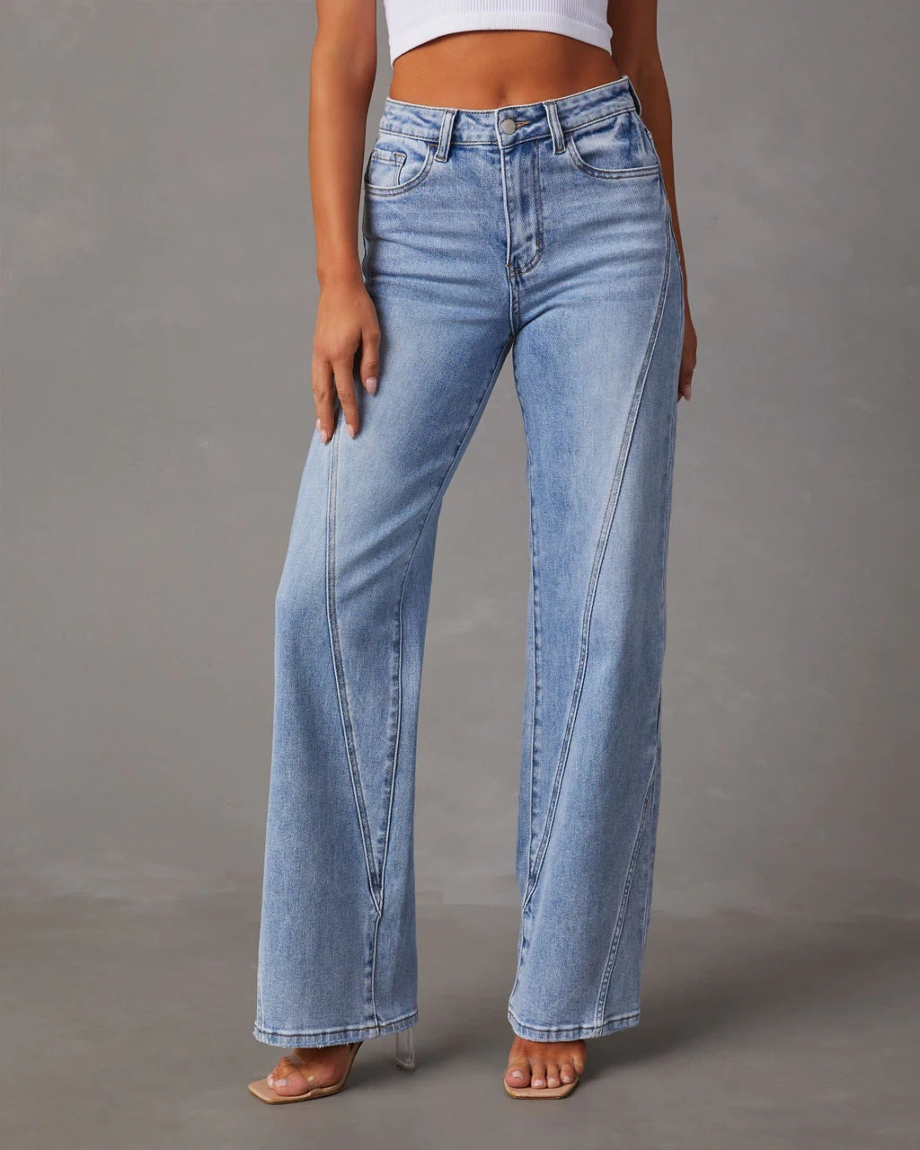Stilla | Stribede Jeans