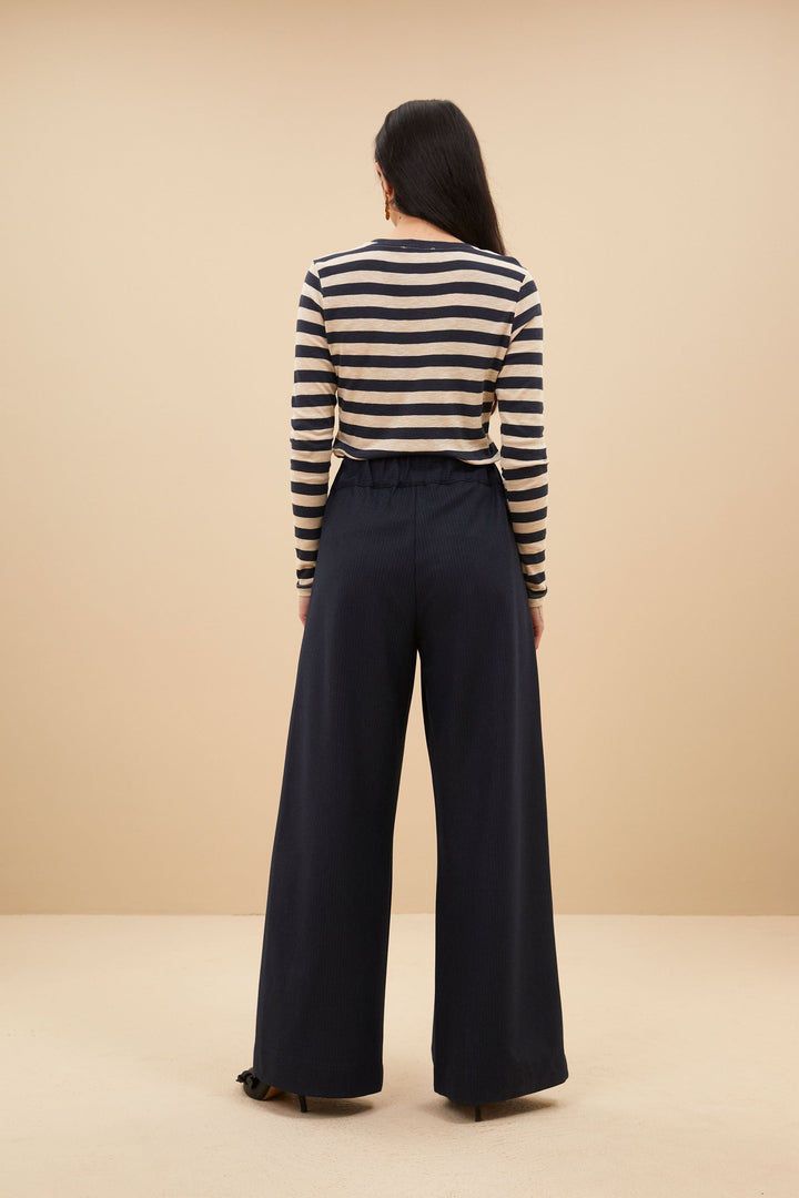 Stilla | Stribet Dame Langærmet T-Shirt