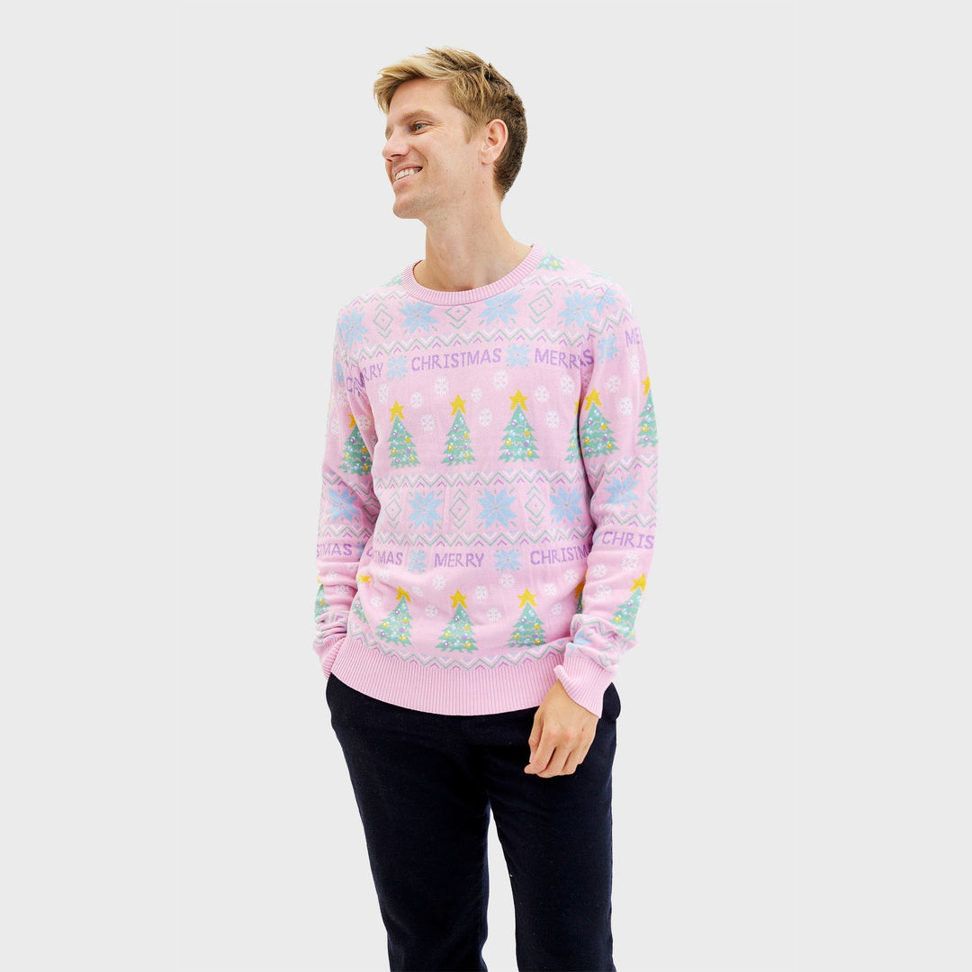 Stilla | Den pinke julesweater til herrer