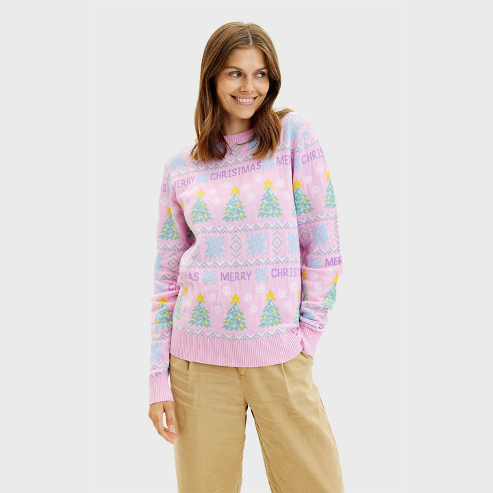 Stilla | Den pinke julesweater til kvinder