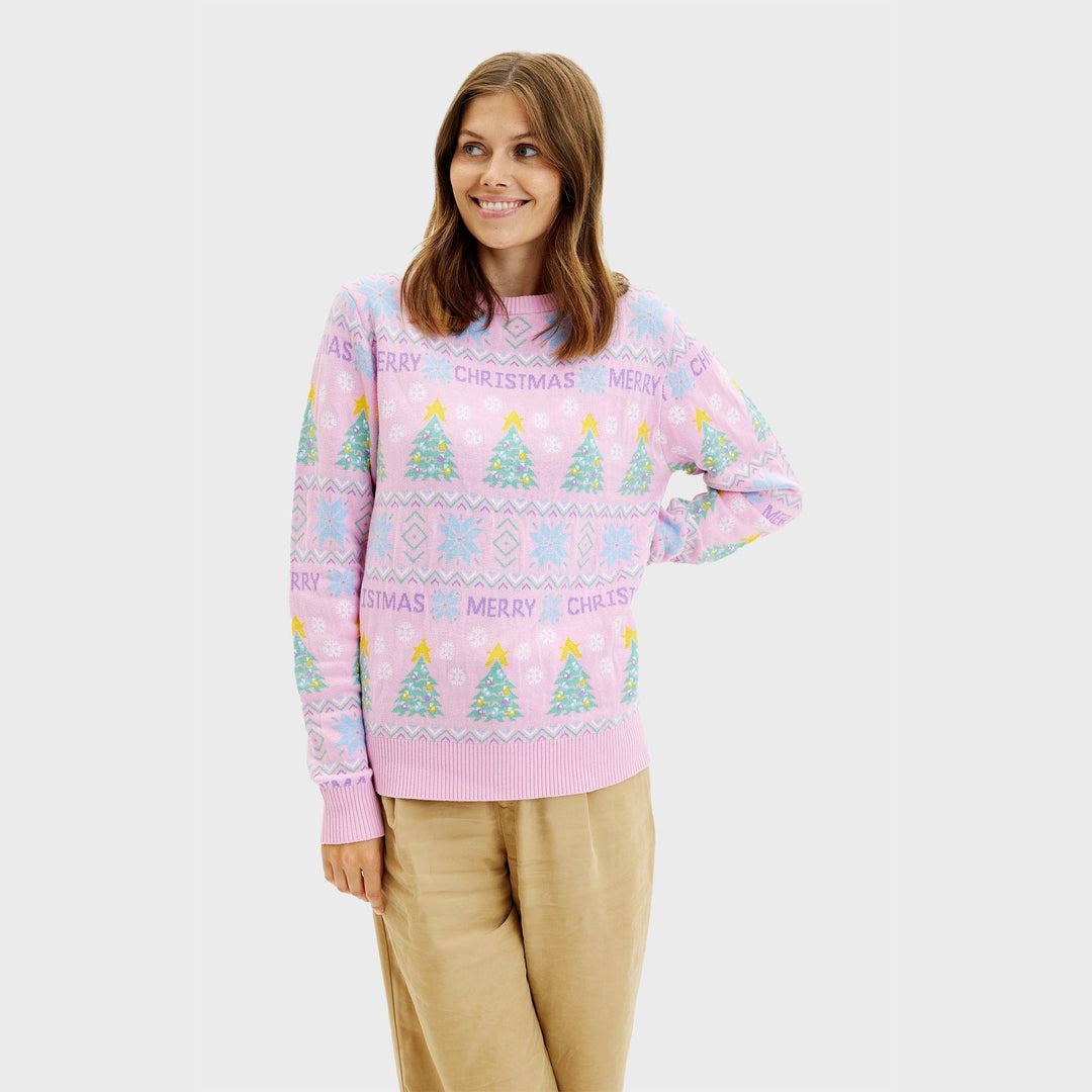 Stilla | Den pinke julesweater til kvinder