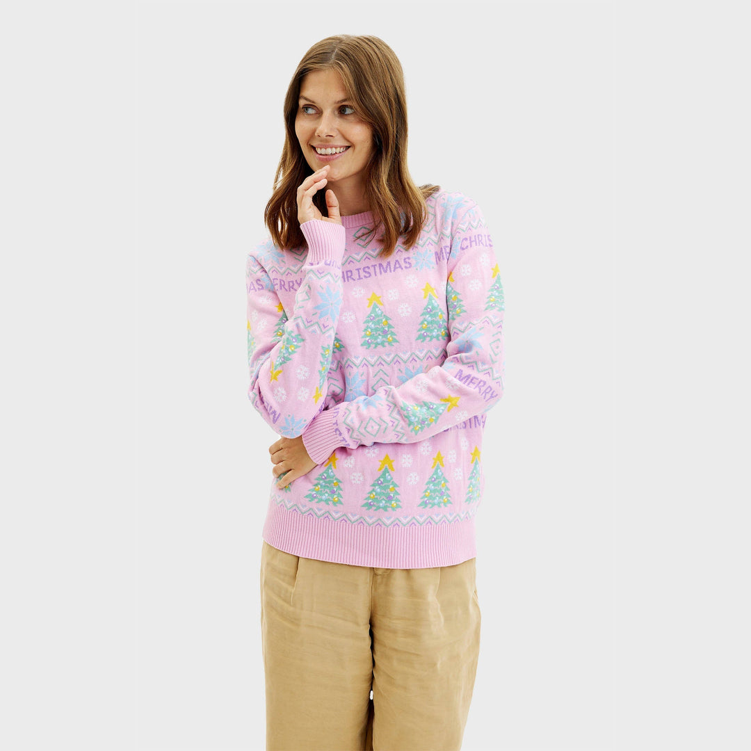 Stilla | Den pinke julesweater til kvinder