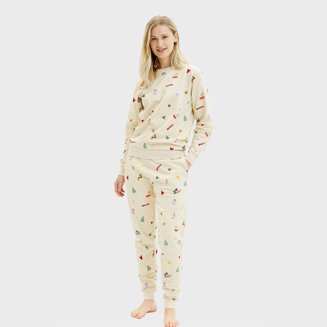 Stilla | Jule Sweat Sæt Beige Dame
