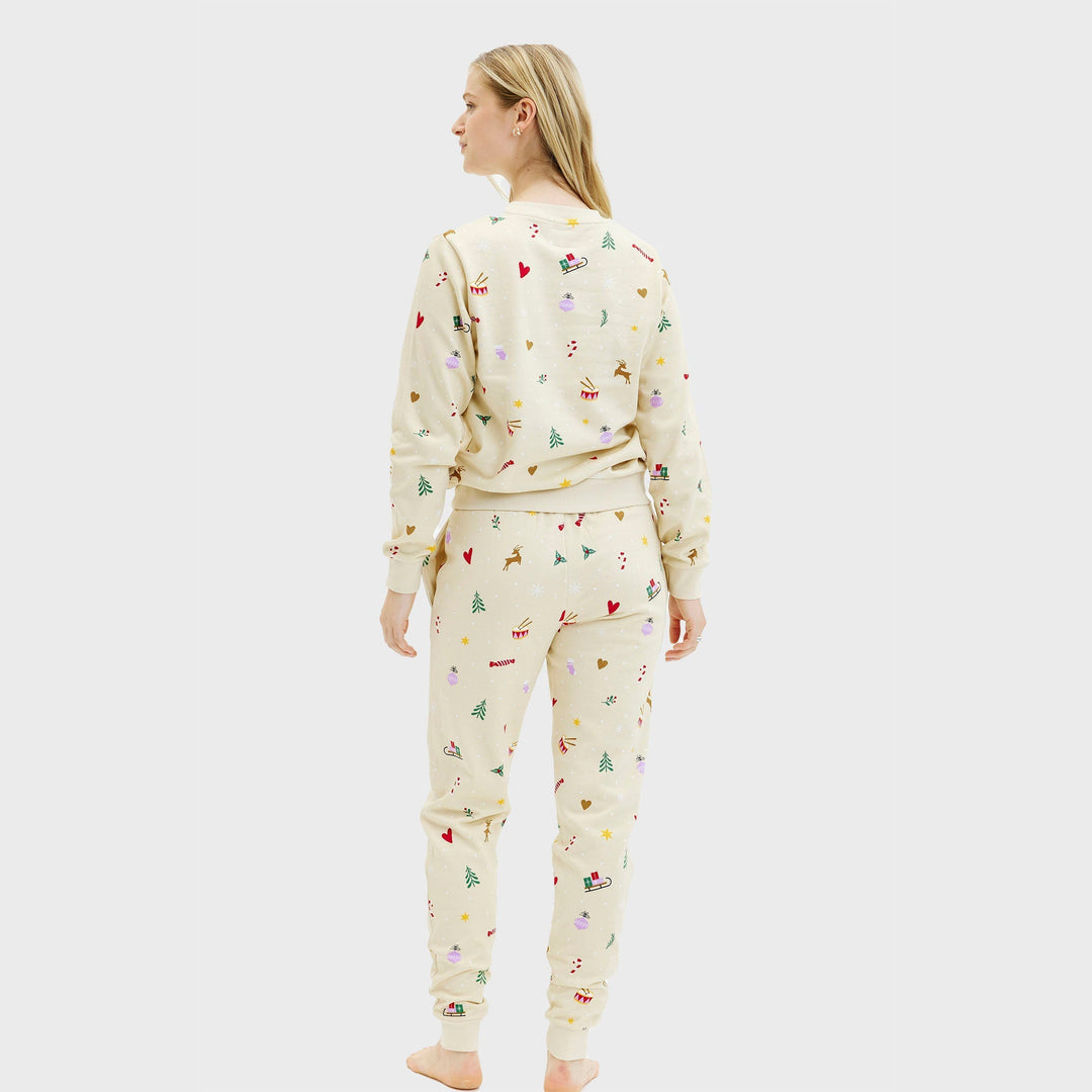 Stilla | Jule Sweat Sæt Beige Dame