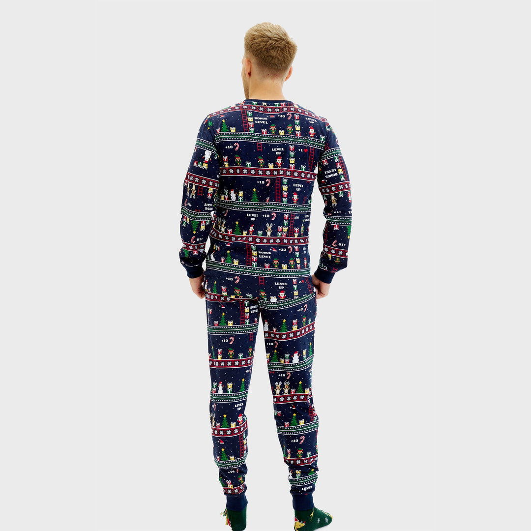 Stilla | Vintage Gamer jule-pyjamas herre