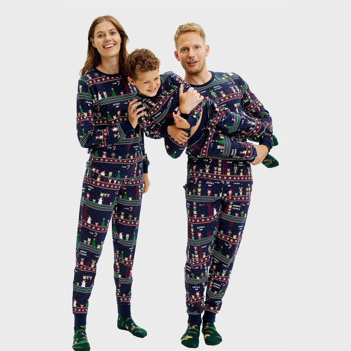 Stilla | Vintage Gamer jule-pyjamas damer