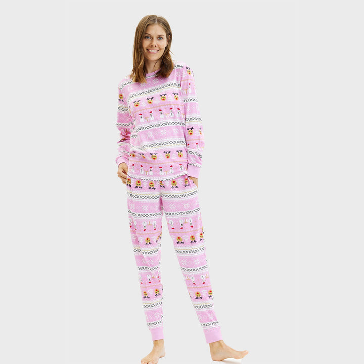 Stilla | Ultimativ Jule-Pyjamas Pink Damer
