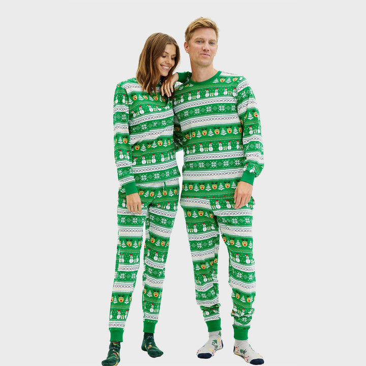 Stilla | Ultimativ julet-pyjamas grøn mænd