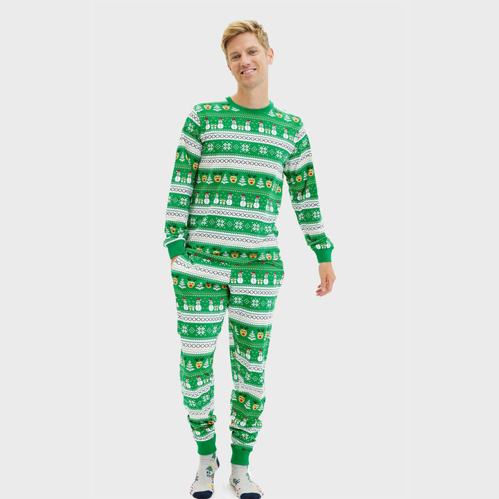 Stilla | Ultimativ julet-pyjamas grøn mænd