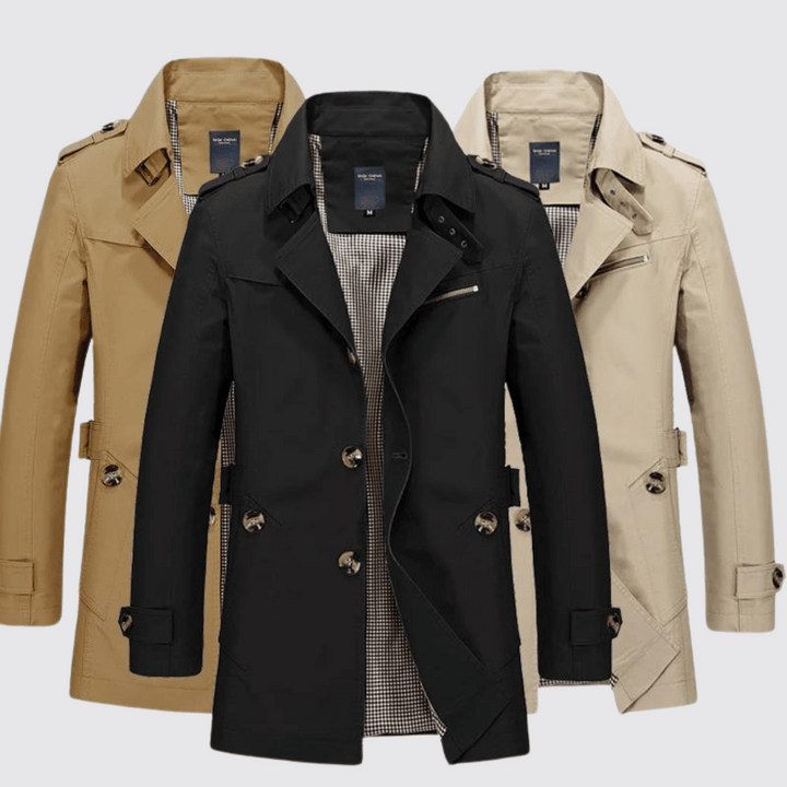 Skovae | Klassisk trenchcoat til herrer