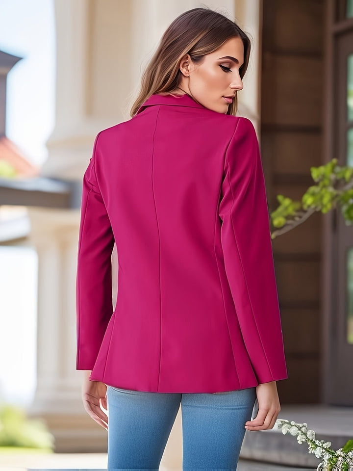 Stilla | Solid Blazer med sidelommer