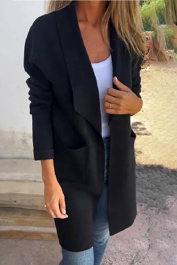 Stilla | mellemlang Cardigan-jakke