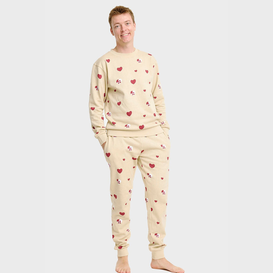 Stilla | Julehjerte Sweatset Herre