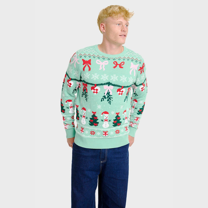 Stilla | Den Bindede Julepullover Herre