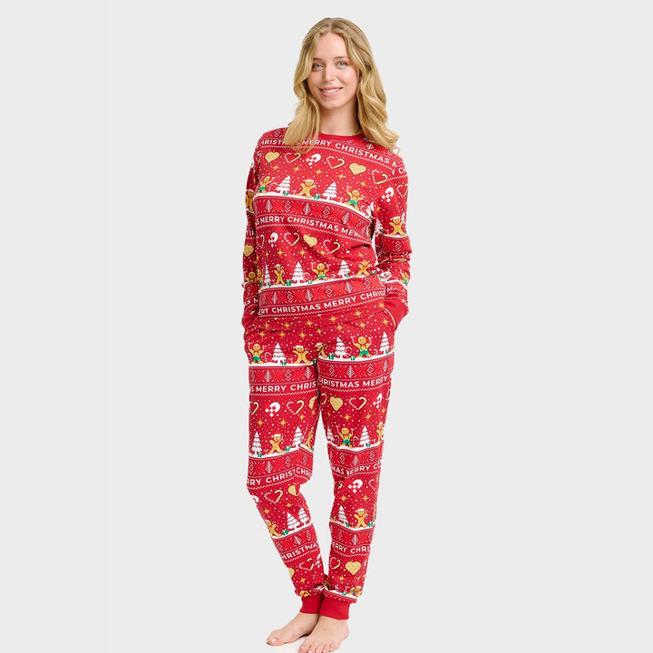 Stilla | Jule småkager Jule-pyjamas rød Damer