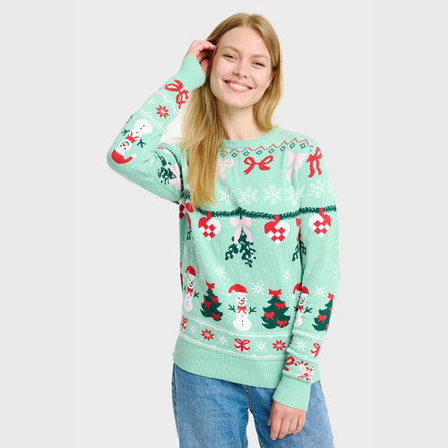 Stilla | Den bundet julesweater damer