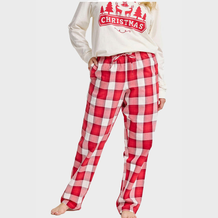 Stilla | Flannel Jul Bukser Damen